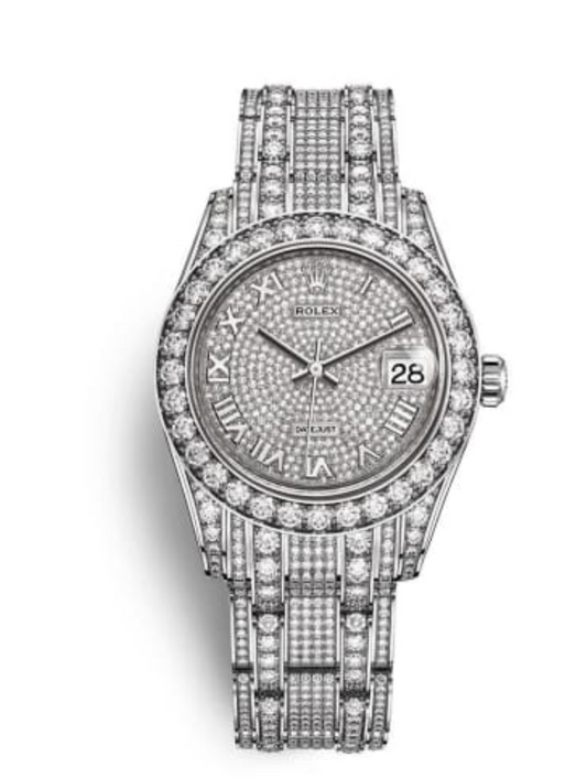 Rolex Pearlmaster Customized Diamond  Bezels