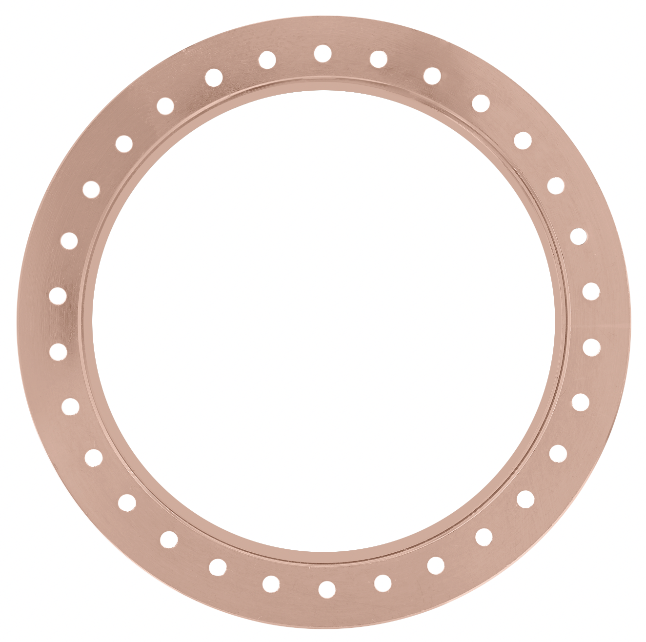 42mm Pave Two Prong 6.20ct Custom Diamond Bezel 18K Rose Gold - Blank