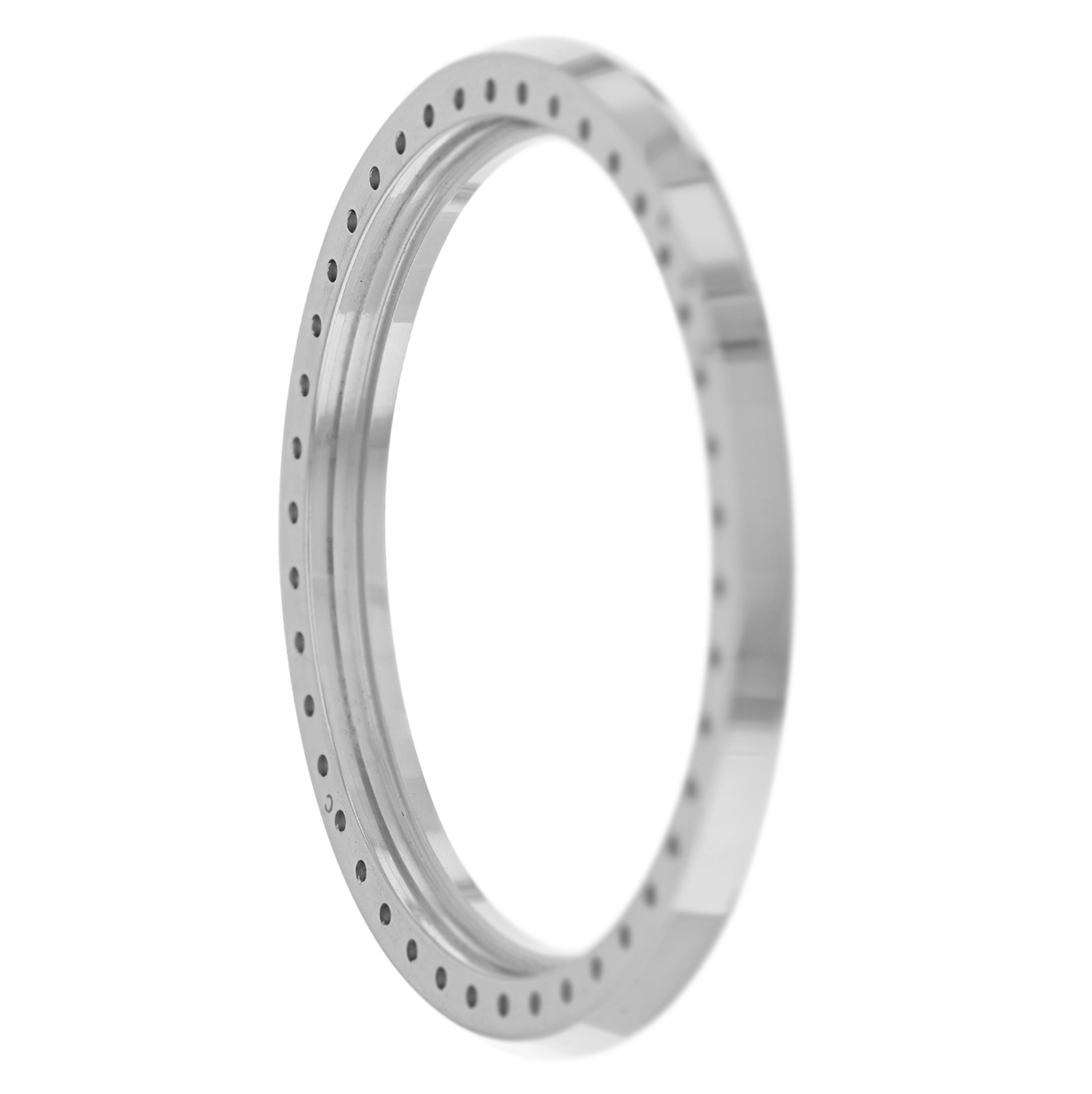 42mm Pave Two Prong 3.00ct Custom Diamond Bezel Alloy