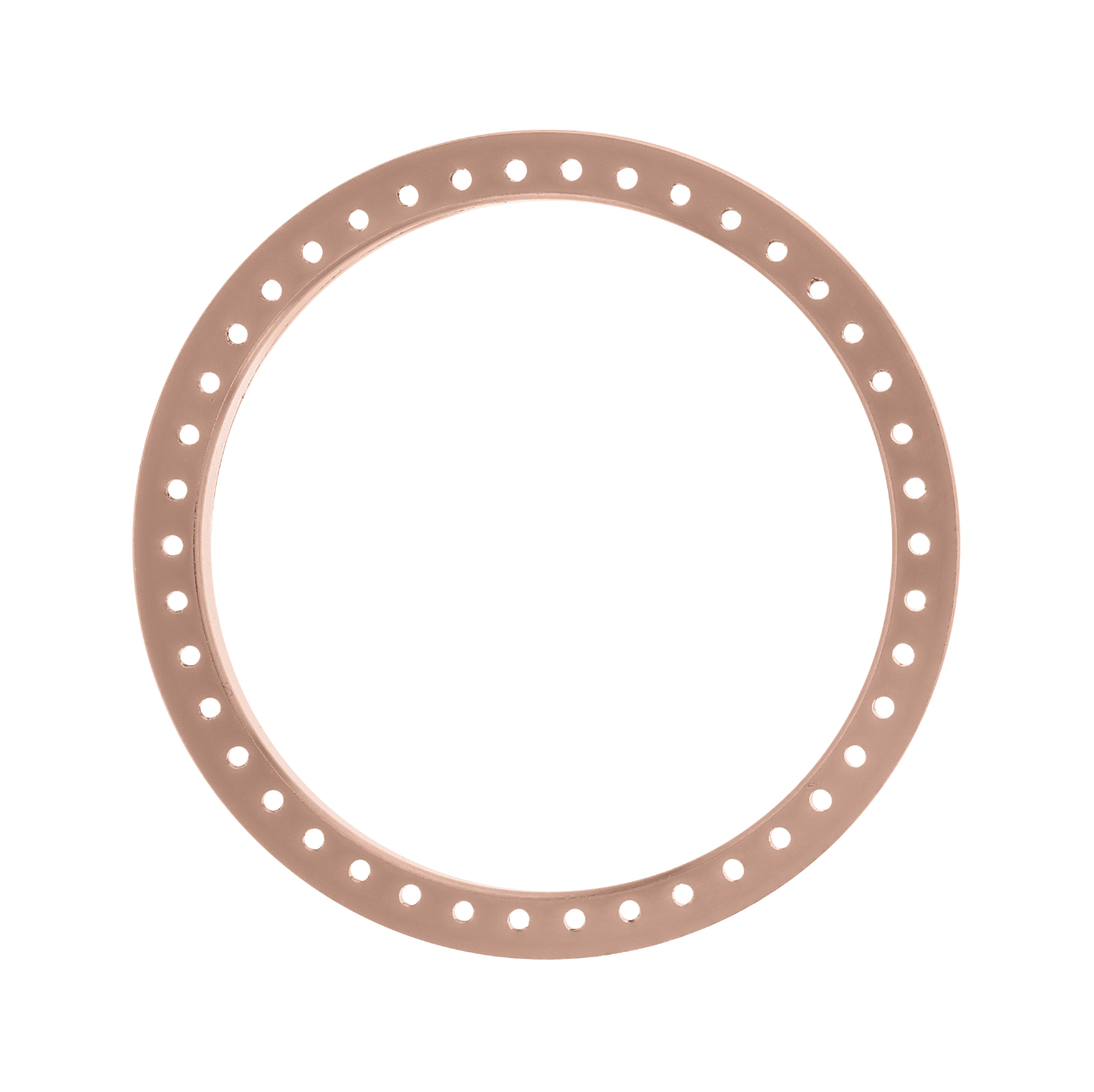 26mm Custom 0.70ct Diamond Bezel 14K Rose Gold With Step