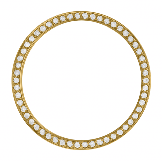 36mm Custom Green Quartz Princess Cut and Baguette Diamond Markers Bezel