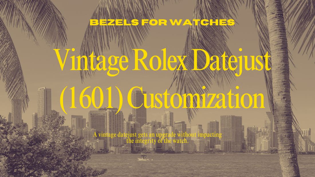 Vintage Rolex Datejust (1601) Customization