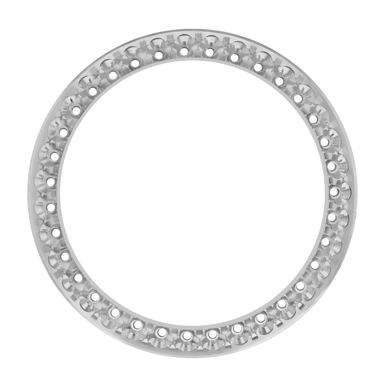 36mm Pave Two Prong 3.50ct Custom Diamond Bezel Alloy Pave Two Prong / I-I