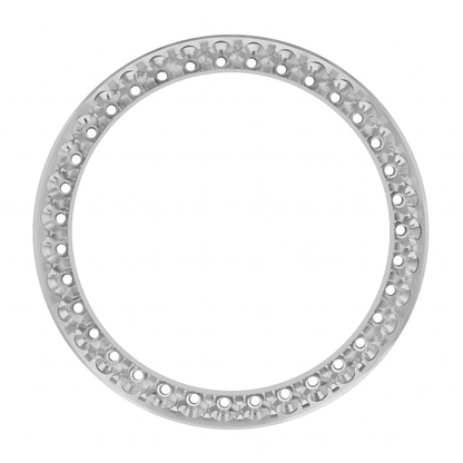 36mm Pave Two Prong 3.50ct Custom Diamond Bezel Alloy Pave Two Prong / I-I