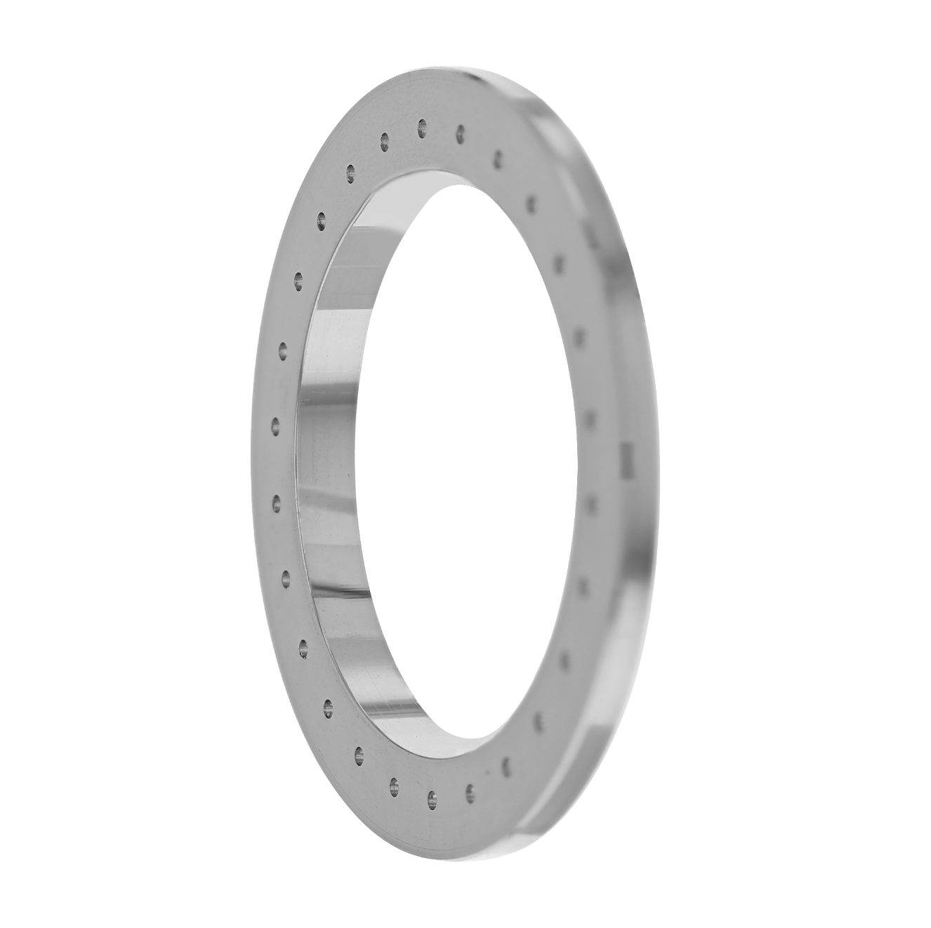 36mm Pave Two Prong 6.50ct Custom Diamond Bezel Alloy Pave Two Prong / I-I
