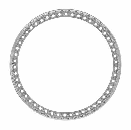 34mm Pave Two Prong 1.50ct Custom Diamond Bezel Alloy - Blank Pave Two Prong