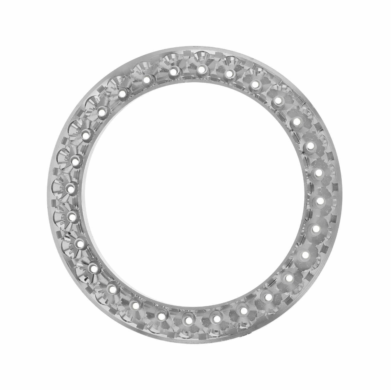 26mm Pave Two Prong 2.00ct Custom Diamond Bezel Alloy - Blank Pave Two Prong