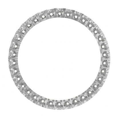 36mm Custom 3.4ct Diamond Bezel Alloy SPV Setting U-Shape / I/J-I Eye Clear