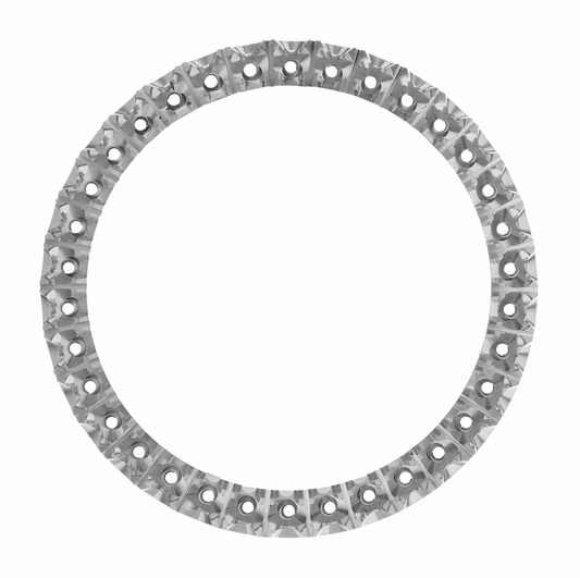 34mm Custom 3.3ct Diamond Bezel  Alloy U-Shape / I/J-I Eye Clear