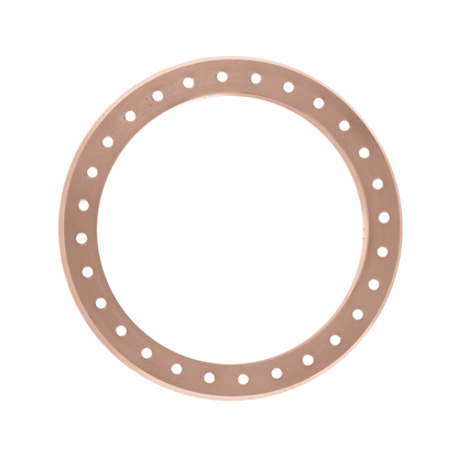 26mm Custom 2ct Diamond Bezel  14K Rose Gold U-Shape / H/I-SI2