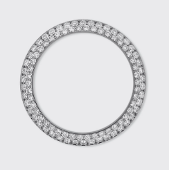 41mm Custom 4.50ct Diamond Bezel Alloy